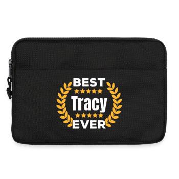 Best Tracy Ever Legend Name Gift - Laptop bag 13" - black - Front