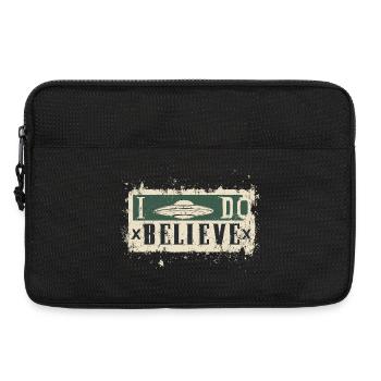 Ich glaube an UFOs - Laptoptasche 13" - Schwarz - Vorne