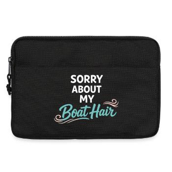 Seehaare Kümmern Sich Nicht Um - Laptoptasche 13" - Schwarz - Vorne