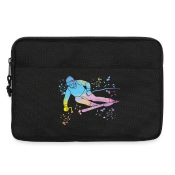 Ski alpin Sports d’hiver Ski nordique - Sacoche pour ordinateur portable 13 pouces - noir - Devant