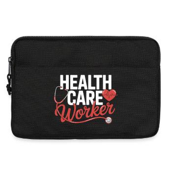 Emblème des professionnels de santé - Sacoche pour ordinateur portable 13 pouces - noir - Devant