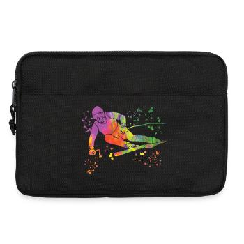 Ski alpin Sports d’hiver Ski nordique - Sacoche pour ordinateur portable 13 pouces - noir - Devant