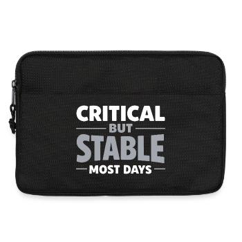 Intensive Care Paramedic Advanced EMT as Identity - Laptop bag 13" - black - Front