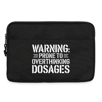 Pharmacist Student Warning Prone To Pharmaceutical - Laptoptasche 13" - Schwarz - Vorne