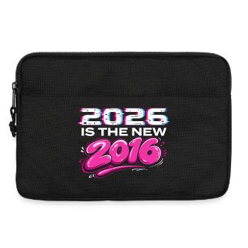 2026 Neue 2016 Throwback-Internet-Vibes - Laptoptasche 13" - Schwarz - Vorne