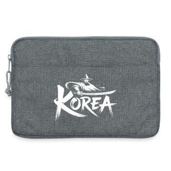 Korea Warrior Historical Korean - Laptop bag 13" - heather grey - Front