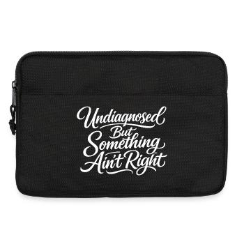 Not diagnosed, but something is wrong - Laptop bag 13" - black - Front