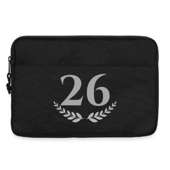 26 - Laptop bag 13" - black - Front