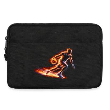Basketball Player Energy Sport Design - Laptop bag 13" - black - Front