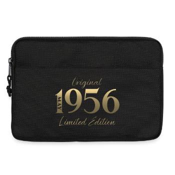 Cadeau du 70e anniversaire Mari Original mai 1956 - Sacoche pour ordinateur portable 13 pouces - noir - Devant