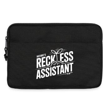 Der rücksichtslose Assistent der Natur - Laptoptasche 13" - Schwarz - Vorne