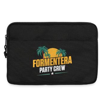 Formentera Party Crew - Laptoptasche 13" - Schwarz - Vorne
