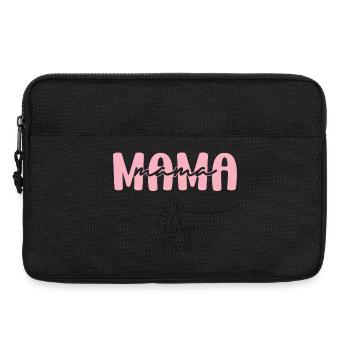 Mama Pink Lettering - Laptop bag 13" - black - Front