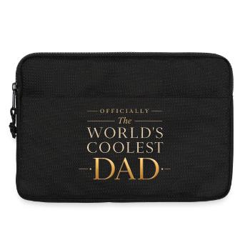 Officially the Coolest Dad in the World - Laptop bag 13" - black - Front