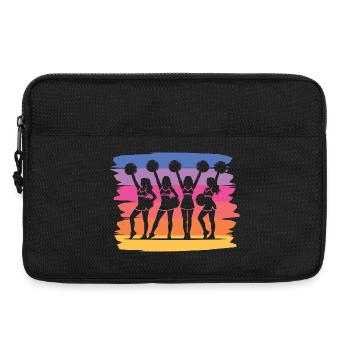 Cheerpom pom girls Mom Cheerleading - Sacoche pour ordinateur portable 13 pouces - noir - Devant