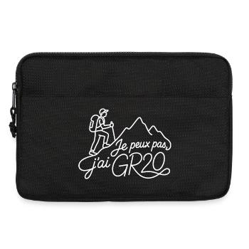 Je peux pas, j'ai GR20 - Sacoche pour ordinateur portable 13 pouces - noir - Devant
