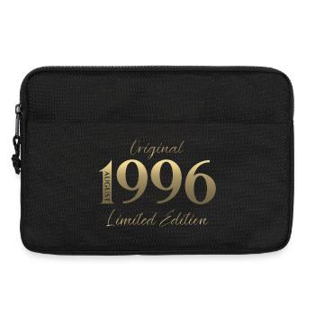 30. Geburtstag Geschenk Original August 1996 - Laptoptasche 13" - Schwarz - Vorne