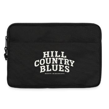 Blues de la région de colline du nord du Mississippi - Sacoche pour ordinateur portable 13 pouces - noir - Devant