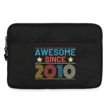 Awesome seit 2010 - Laptoptasche 13" - Schwarz - Vorne