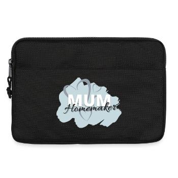 Mum Homemaker - Laptoptasche 13" - Schwarz - Vorne