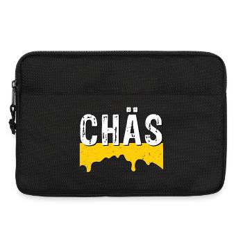 Chäs (SWISS CHEESE) - Laptoptasche 13" - Schwarz - Vorne