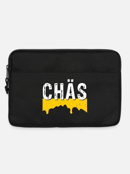 Chäs (SWISS CHEESE) - Laptoptasche 13" - Schwarz