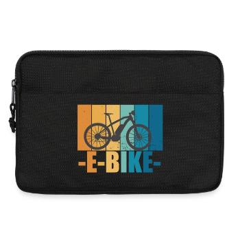 E-Bike Bike Vintage E Bike Battery Gift - Laptop bag 13" - black - Front