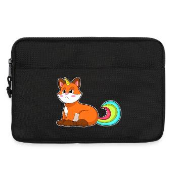 Fox Unicorn - Laptop bag 13" - black - Front