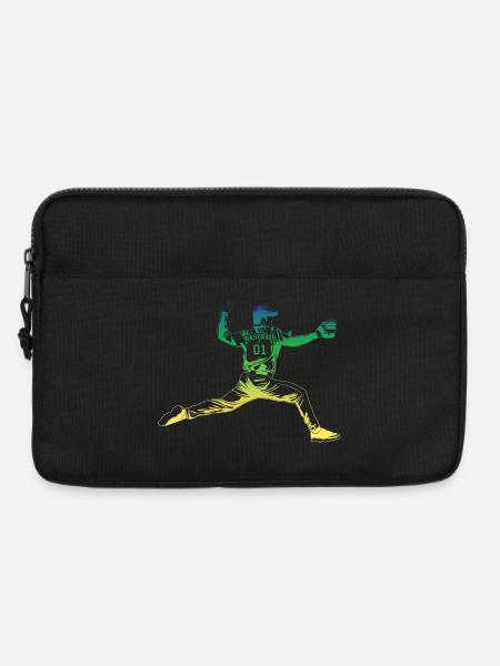 Pitcher Baseball - Laptoptasche 13" - Schwarz