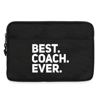 Bester Trainer aller Zeiten - Laptoptasche 13" - Schwarz - Vorne