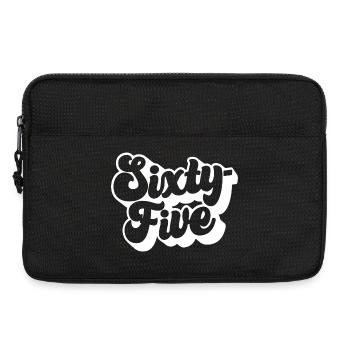Sixty-five 65th Birthday Men Women 65 Years Old - Laptop bag 13" - black - Front