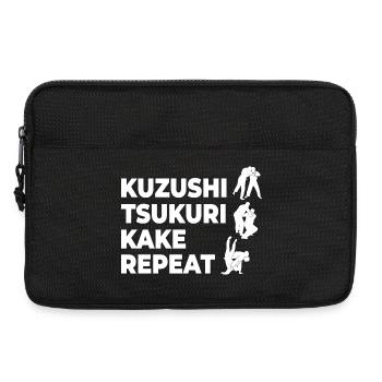 Kuzushi Tsukuri Kake Wiederholung - Laptoptasche 13" - Schwarz - Vorne