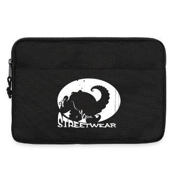 Yasno Streetwear High Five Octopus - Laptop bag 13" - black - Front