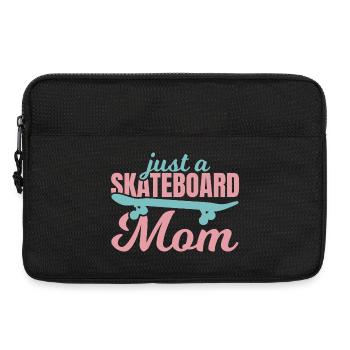 Skateboard Mom - Laptop bag 13" - black - Front