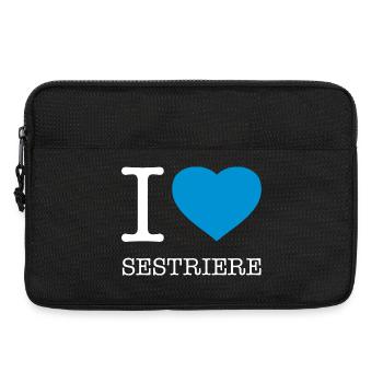 I LOVE SESTRIERE - Laptoptasche 13" - Schwarz - Vorne