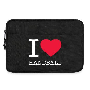 J’ADORE LE HANDBALL - Sacoche pour ordinateur portable 13 pouces - noir - Devant