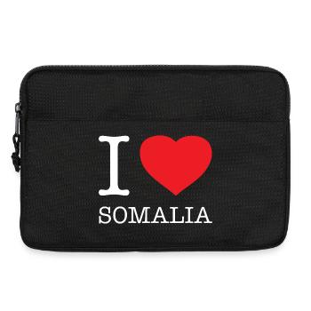 I LOVE SOMALIA - Laptoptasche 13" - Schwarz - Vorne