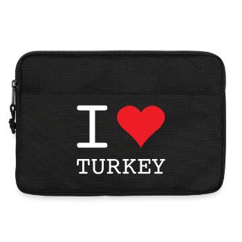 J’ADORE LA TURQUIE Türkei - Sacoche pour ordinateur portable 13 pouces - noir - Devant
