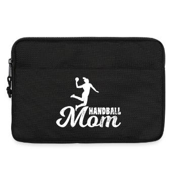 Maman handball - Sacoche pour ordinateur portable 13 pouces - noir - Devant