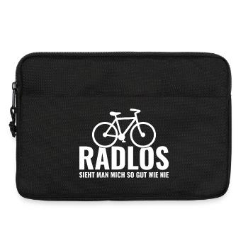 Fahrrad - Laptoptasche 13" - Schwarz - Vorne