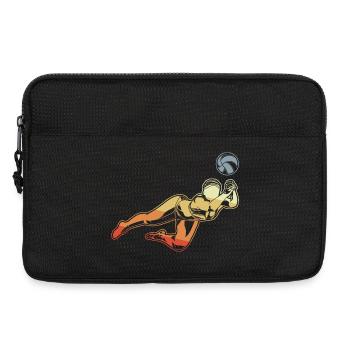 Volley-ball de plage Femme - Sacoche pour ordinateur portable 13 pouces - noir - Devant