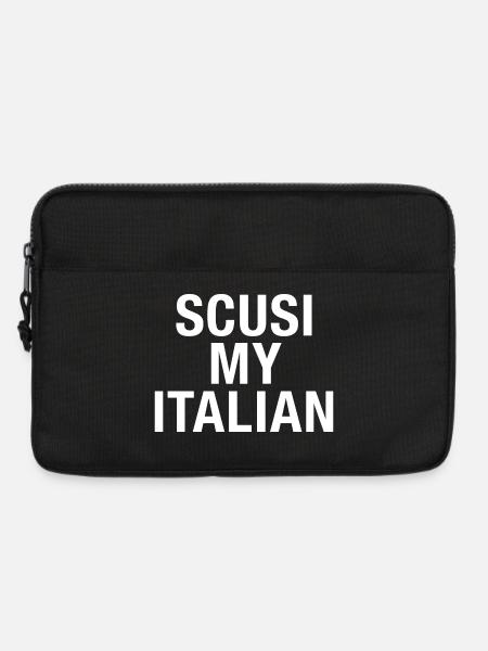 Italien Italian Language Sprache - Laptoptasche 13" - Schwarz