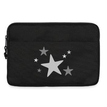 Sternengruppe mehrfarbig - Laptoptasche 13" - Schwarz - Vorne