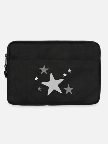 Star group multicolored - Laptop bag 13" - black
