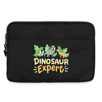 Dinosaurierliebhaber Dinosaurierexperte - Laptoptasche 13" - Schwarz - Vorne