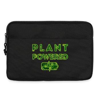 Angetrieben von Pflanzen - Laptoptasche 13" - Schwarz - Vorne