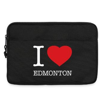 I LOVE EDMONTON - Laptoptasche 13" - Schwarz - Vorne