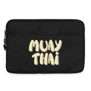 Muay thai - Laptop bag 13" - black - Front