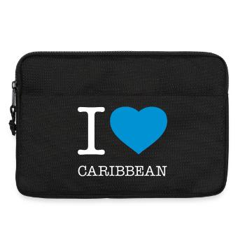 J’adore Caribbean Karibik - Sacoche pour ordinateur portable 13 pouces - noir - Devant