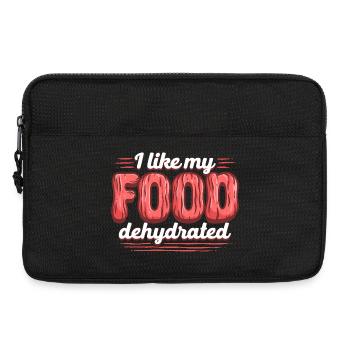 Beef Jerky Trockenfleisch Like My Food Dehydrated - Laptoptasche 13" - Schwarz - Vorne